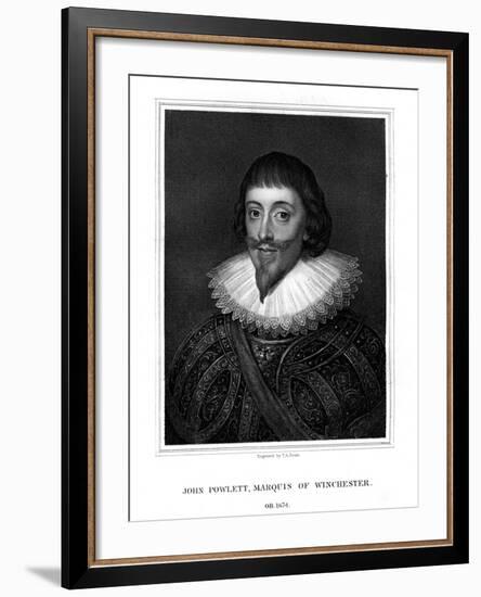 John Paulet, 5th Marquess of Winchester, Royalist-TA Dean-Framed Giclee Print