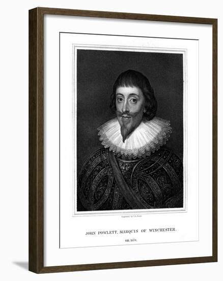 John Paulet, 5th Marquess of Winchester, Royalist-TA Dean-Framed Giclee Print