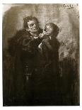 Forbes-Robertson as Hamlet, Late 19th Century-John Percival Gulich-Framed Giclee Print