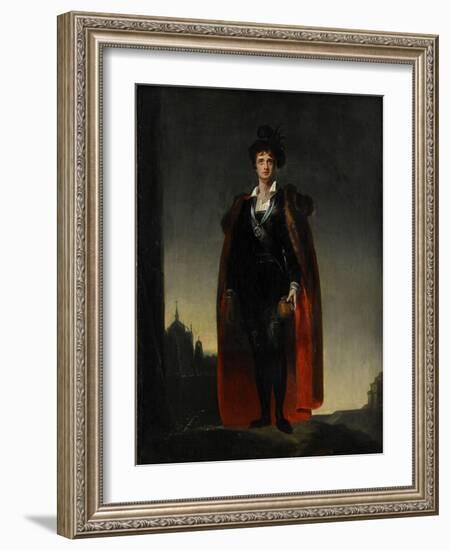 John Philip Kemble as Hamlet-Thomas Lawrence-Framed Giclee Print