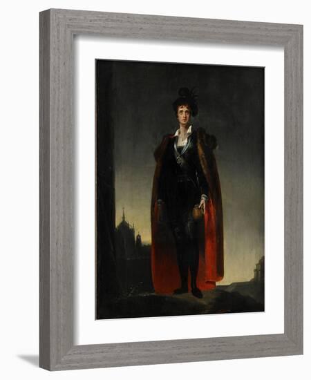 John Philip Kemble as Hamlet-Thomas Lawrence-Framed Giclee Print