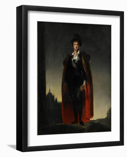 John Philip Kemble as Hamlet-Thomas Lawrence-Framed Giclee Print