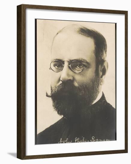John Philip Sousa, Nicknamed the March King-null-Framed Photographic Print