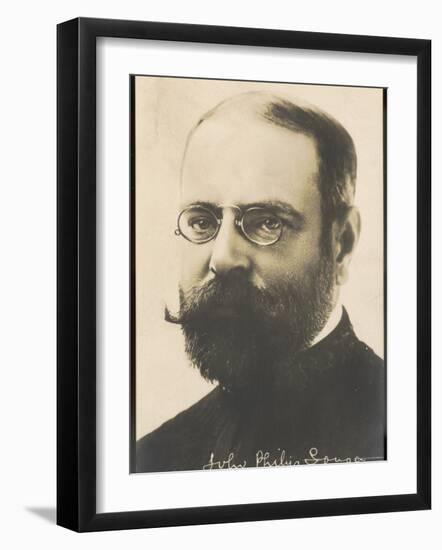 John Philip Sousa, Nicknamed the March King-null-Framed Photographic Print