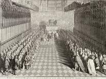 Interior of the House of Lords, Westminster, in 1742-John Pine-Giclee Print