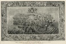 The Armada Flying to Calais, 1739-John Pine-Giclee Print