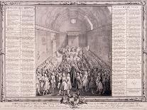 Interior of the House of Lords, Westminster, in 1742-John Pine-Giclee Print