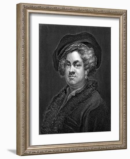 John Pine-William Hogarth-Framed Art Print
