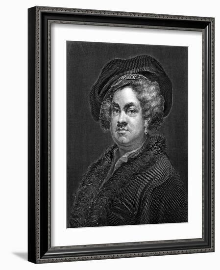 John Pine-William Hogarth-Framed Art Print