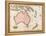 John Pinkerton's Map of Australia and the South West Pacific, 1818-E. J. Pinkerton-Framed Premier Image Canvas