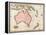 John Pinkerton's Map of Australia and the South West Pacific, 1818-E. J. Pinkerton-Framed Premier Image Canvas