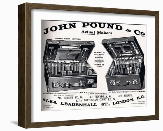 John Pound and Co., 1906-null-Framed Giclee Print