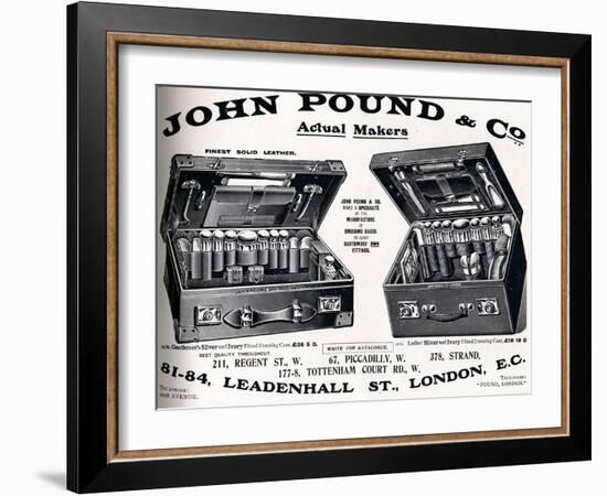 John Pound and Co., 1906-null-Framed Giclee Print