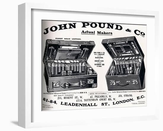 John Pound and Co., 1906-null-Framed Giclee Print