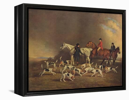 John Powlett and His Hounds, (C18th to 19th Centur), 1929-Benjamin Marshall-Framed Premier Image Canvas