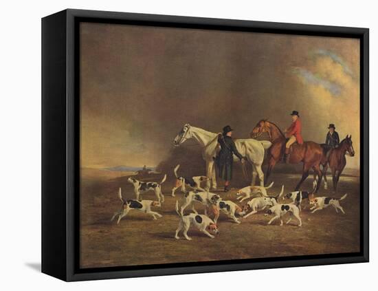 John Powlett and His Hounds, (C18th to 19th Centur), 1929-Benjamin Marshall-Framed Premier Image Canvas