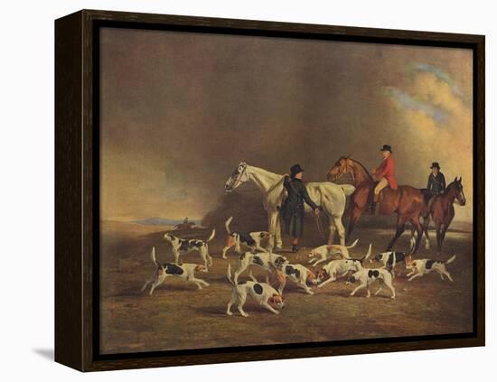 John Powlett and His Hounds, (C18th to 19th Centur), 1929-Benjamin Marshall-Framed Premier Image Canvas