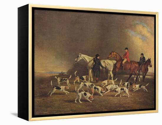 John Powlett and His Hounds, (C18th to 19th Centur), 1929-Benjamin Marshall-Framed Premier Image Canvas