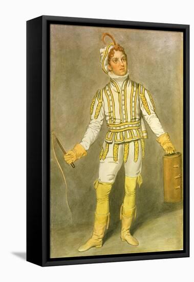 John Pritt Harley (1786-1858) as Pedrillo in "The Castle of Andalusia" by John O"Keeffe-Samuel de Wilde-Framed Premier Image Canvas