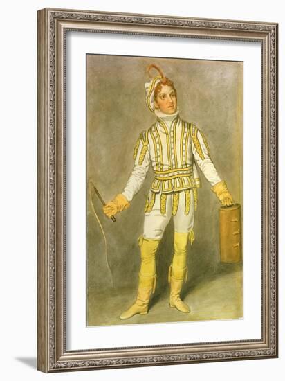 John Pritt Harley (1786-1858) as Pedrillo in "The Castle of Andalusia" by John O"Keeffe-Samuel de Wilde-Framed Giclee Print