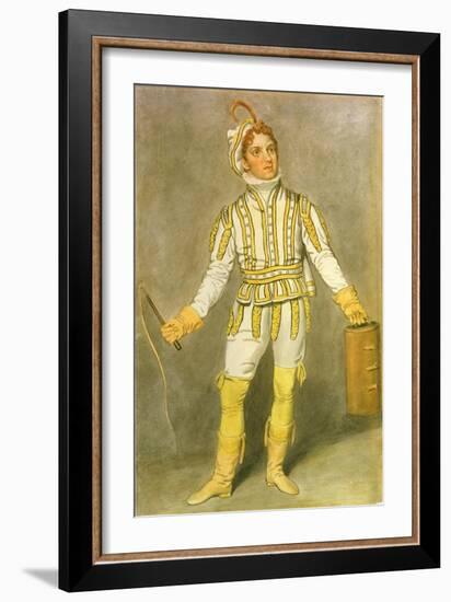 John Pritt Harley (1786-1858) as Pedrillo in "The Castle of Andalusia" by John O"Keeffe-Samuel de Wilde-Framed Giclee Print