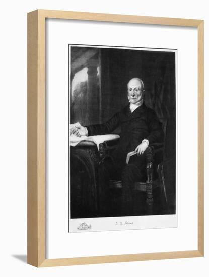 John Quincy Adams, 6th President of the United States of America, (1901)-Unknown-Framed Giclee Print