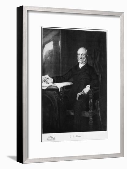 John Quincy Adams, 6th President of the United States of America, (1901)-Unknown-Framed Giclee Print