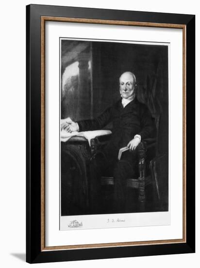 John Quincy Adams, 6th President of the United States of America, (1901)-Unknown-Framed Giclee Print