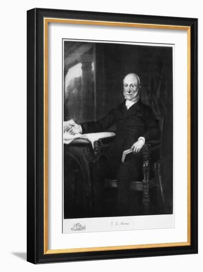 John Quincy Adams, 6th President of the United States of America, (1901)-Unknown-Framed Giclee Print