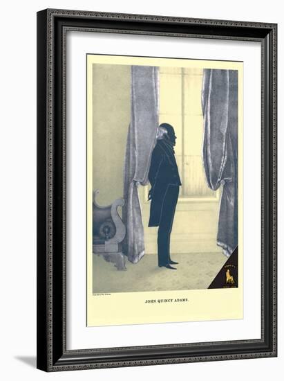 John Quincy Adams-William H. Brown-Framed Art Print