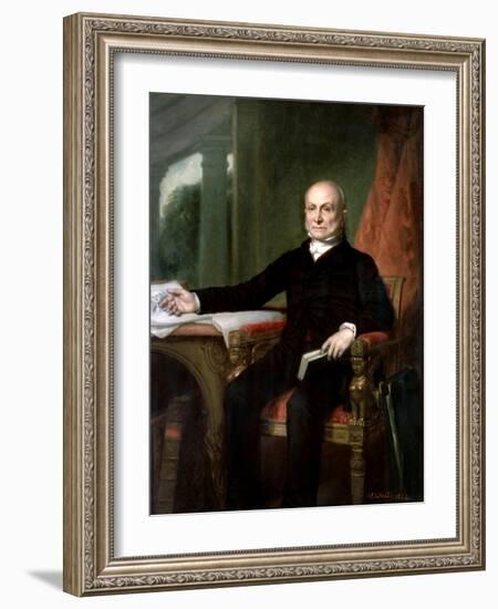 John Quincy Adams-George P.A. Healy-Framed Giclee Print