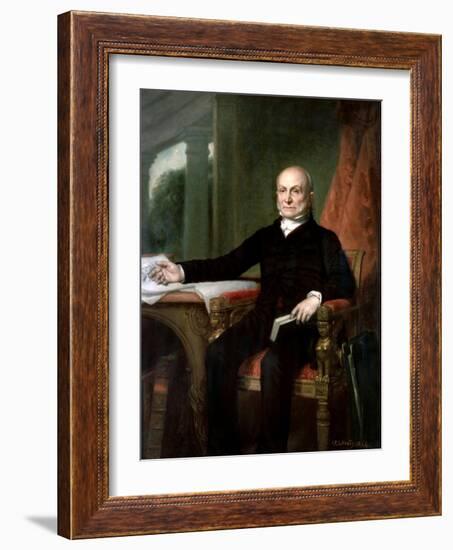 John Quincy Adams-George P.A. Healy-Framed Giclee Print