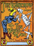 The Scarecrow and the Tin Wood-Man-John R. Neil-Art Print