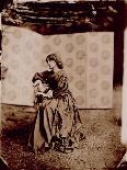 Portrait of Jane Morris (1839-1914) 1865 (Albumen Print)-John R. Parsons-Giclee Print