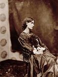 Portrait of Jane Morris (1839-1914) 1865 (Albumen Print)-John R. Parsons-Giclee Print