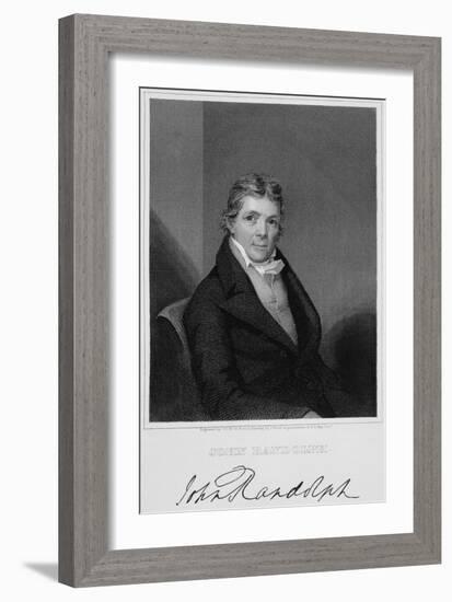 John Randolph-Thomas B. Welch-Framed Giclee Print