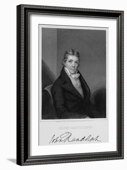 John Randolph-Thomas B. Welch-Framed Giclee Print