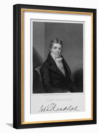 John Randolph-Thomas B. Welch-Framed Giclee Print