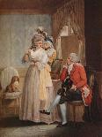 'The Shepherdess', 1787-John Raphael Smith-Framed Giclee Print