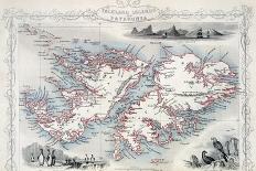 Nova Scotia and Newfoundland, Series of World Maps, c.1850-John Rapkin-Giclee Print