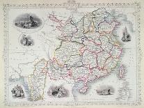 Australia, from a Series of World Maps, c.1850-John Rapkin-Giclee Print