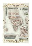Map of New York-John Rapkin-Premium Giclee Print