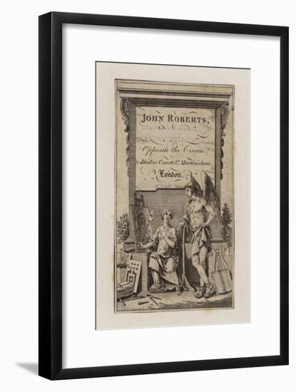 John Roberts, Trade Card-null-Framed Giclee Print