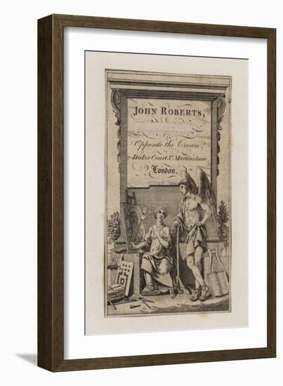 John Roberts, Trade Card-null-Framed Giclee Print