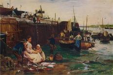 Fisherfolk at St. Ives, 1893-John Robertson Reid-Giclee Print