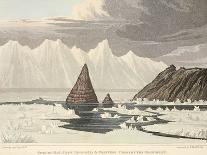 Crews of the Isabella and Alexander Sawing a Passage Through the Ice-John Ross-Giclee Print