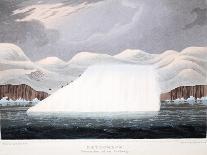 A Remarkable Iceberg, July 1818, Illustration from 'A Voyage of Discovery...', 1819-John Ross-Framed Giclee Print