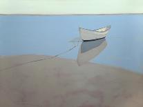 White Dory-John Rufo-Framed Stretched Canvas