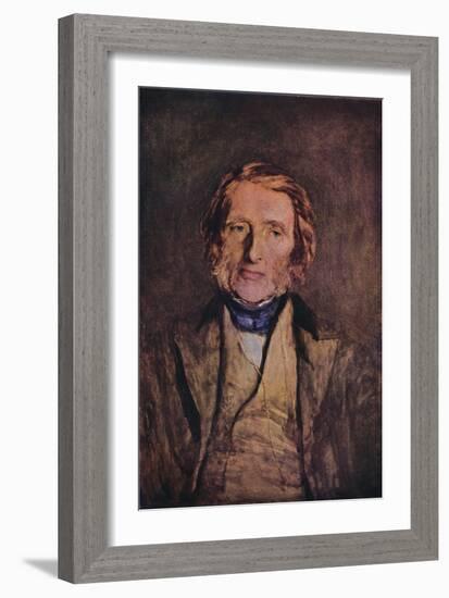 'John Ruskin 1819-1900', 1879, (1947)-Hubert von Herkomer-Framed Giclee Print