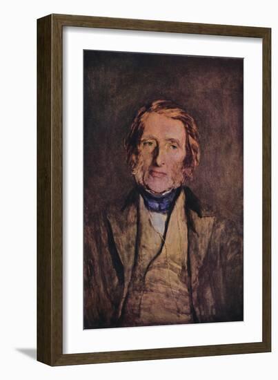 'John Ruskin 1819-1900', 1879, (1947)-Hubert von Herkomer-Framed Giclee Print